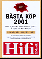 HiFi&Musik, Sweden Best buy 2001, May 2002